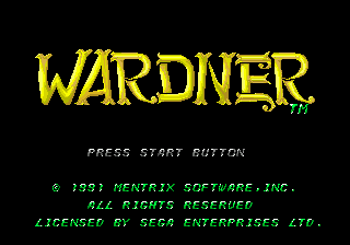 Wardner (USA) Title Screen